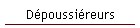 D�poussi�reurs
